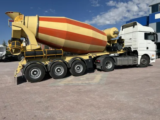 14 M3 CONCRETE MIXER SEMI TRAILER