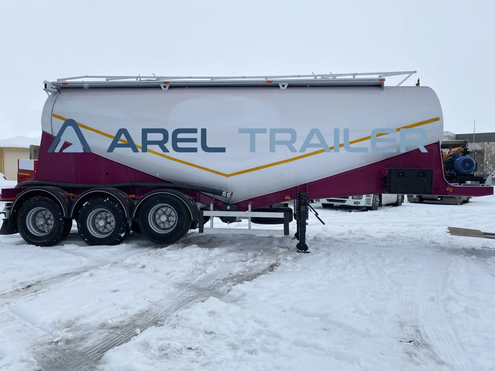 VACUUM DRY BULK SILO TRAILER