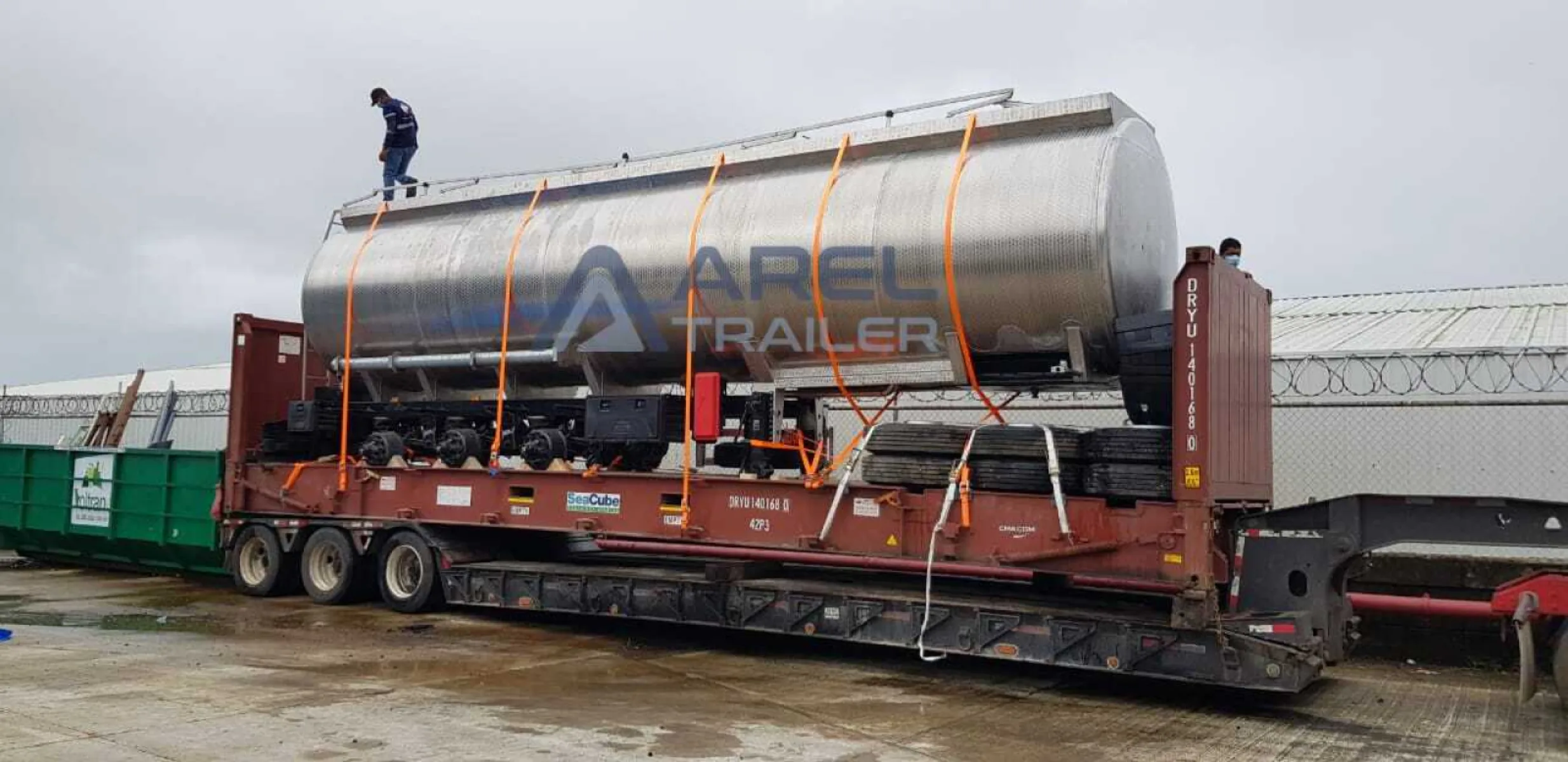 L4BH L4BV+ L4BN LD4H ADR CHEMICAL TANKER TRAILER